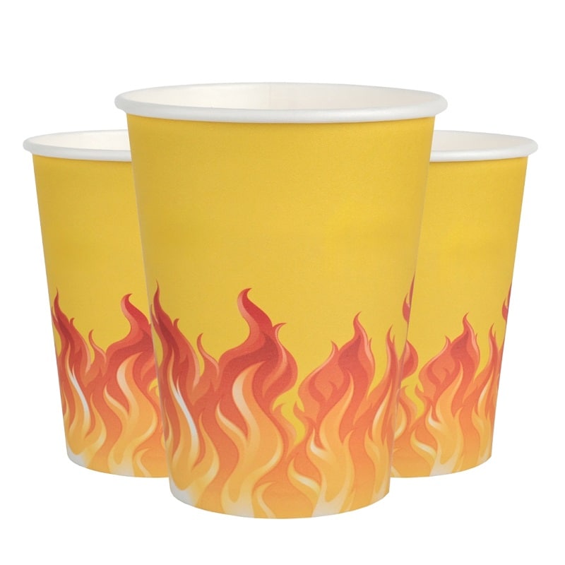 Brandbil Pappmuggar 10-pack