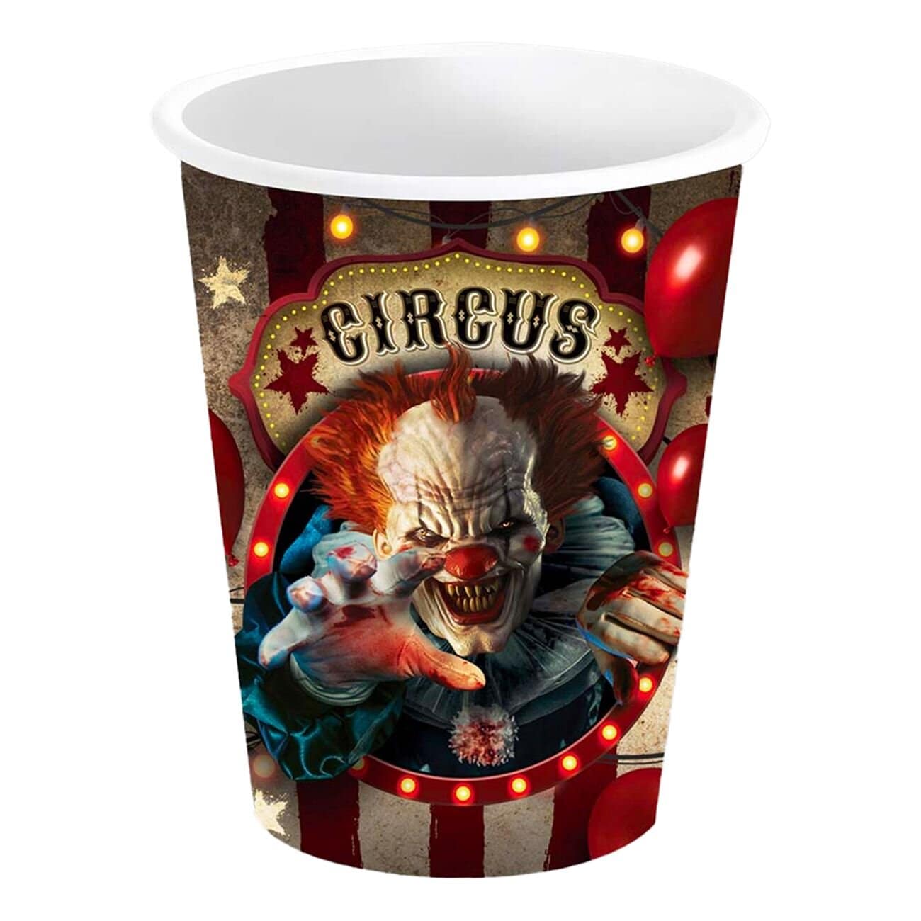 Halloween Circus - Pappmuggar 6-pack