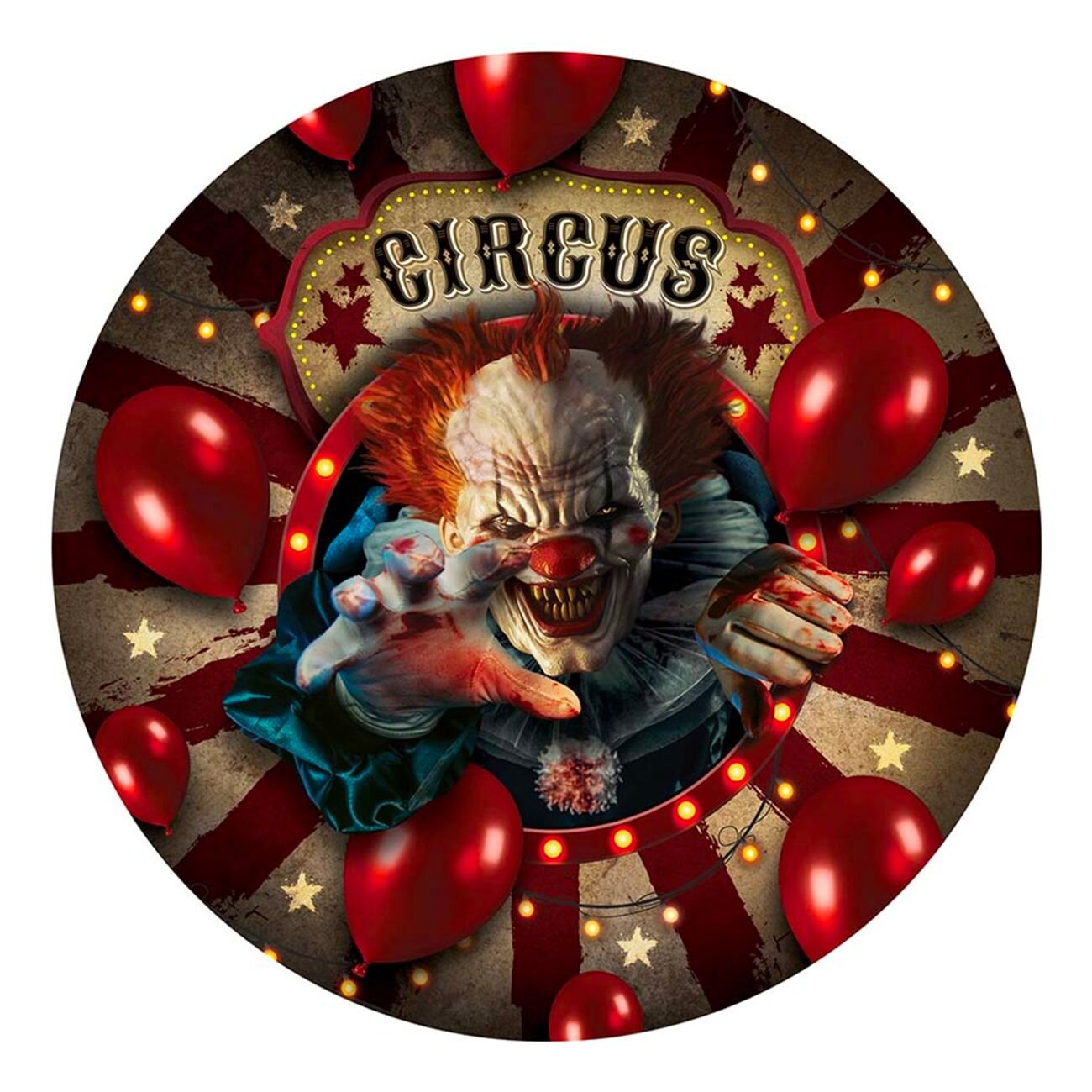 Halloween Circus - Tallrikar 6-pack