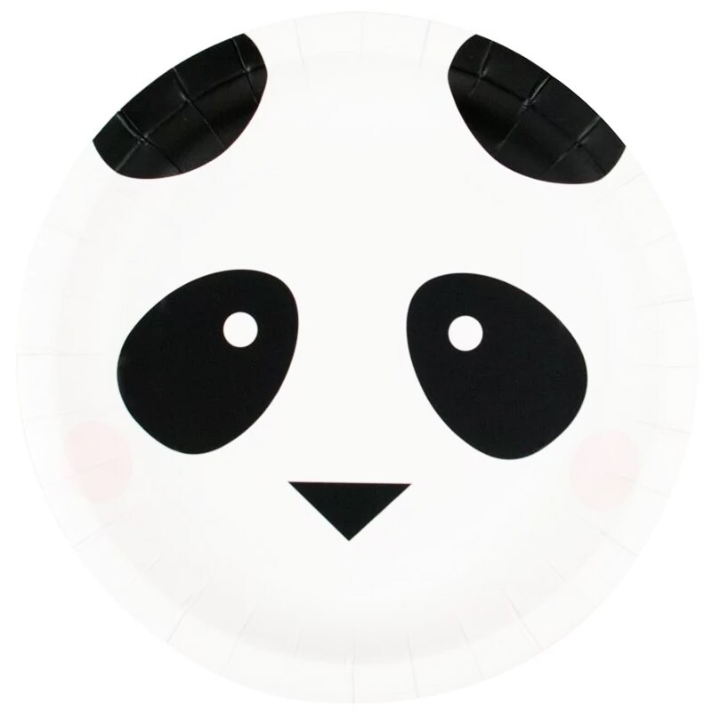 Panda - Tallrikar 8-pack