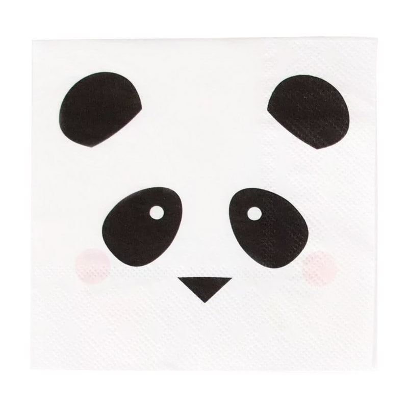 Panda - Servetter 16-pack