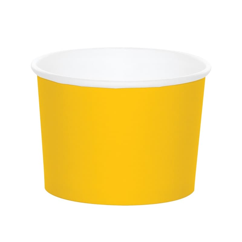Glassbägare Gula 8-pack