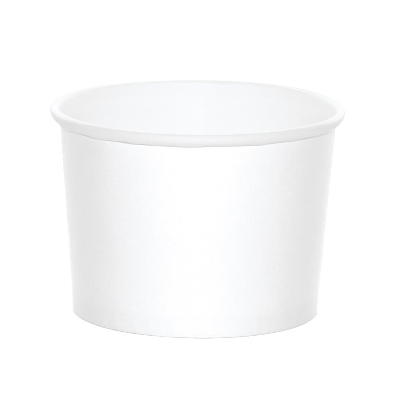 Glassbägare Vita 8-pack