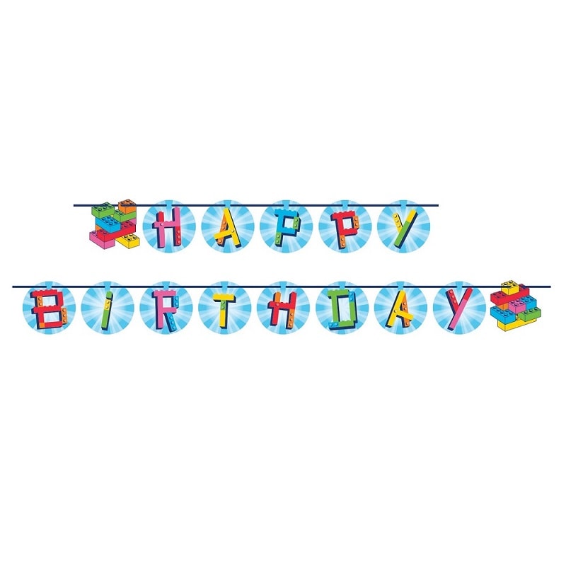 Block Party - Girlang Happy Birthday 295 cm