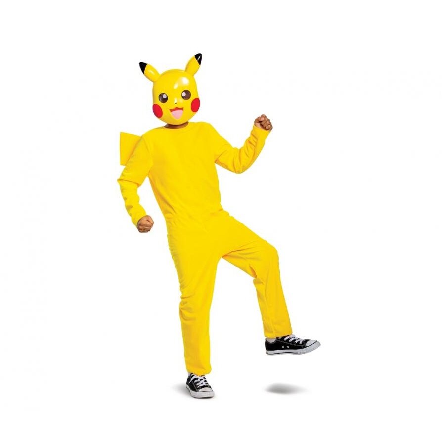 Pokémon Pikachu Maskeraddräkt 4-6 år