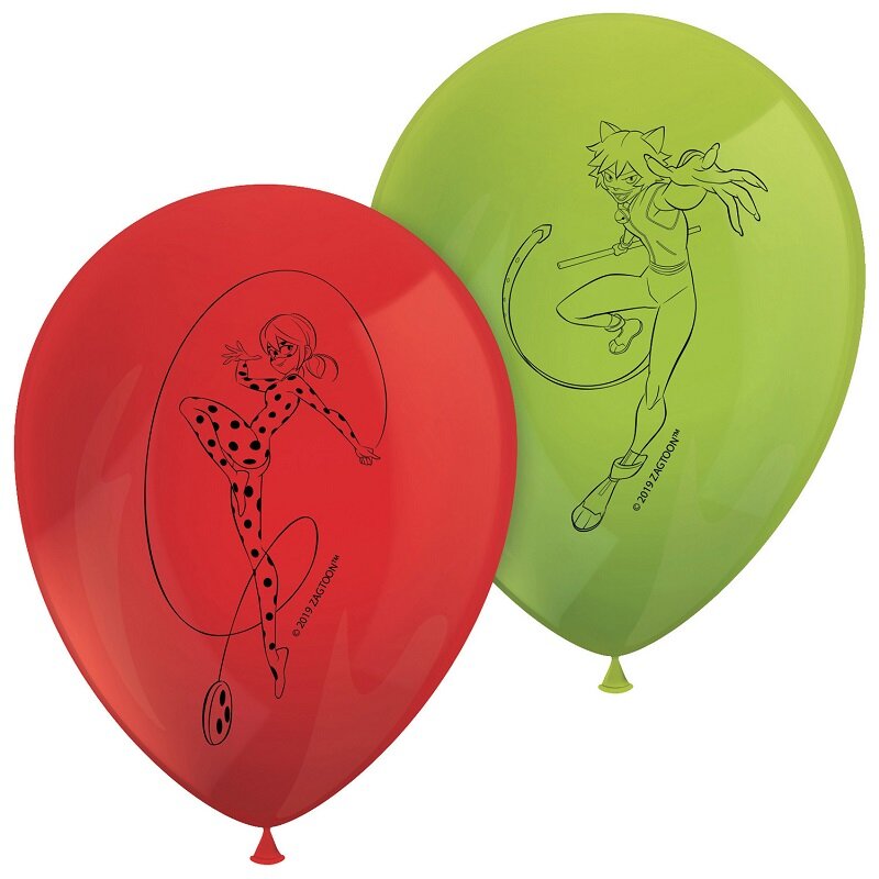 Miraculous Ladybug - Ballonger 8-pack