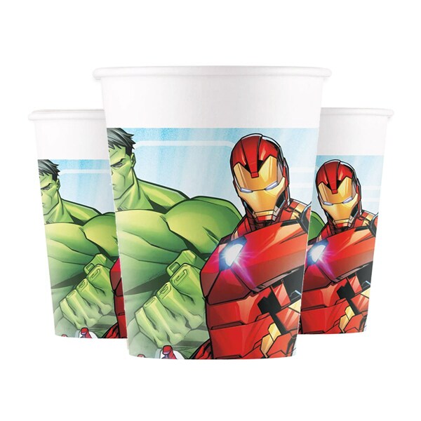 Mighty Avengers - Pappmuggar 8-pack