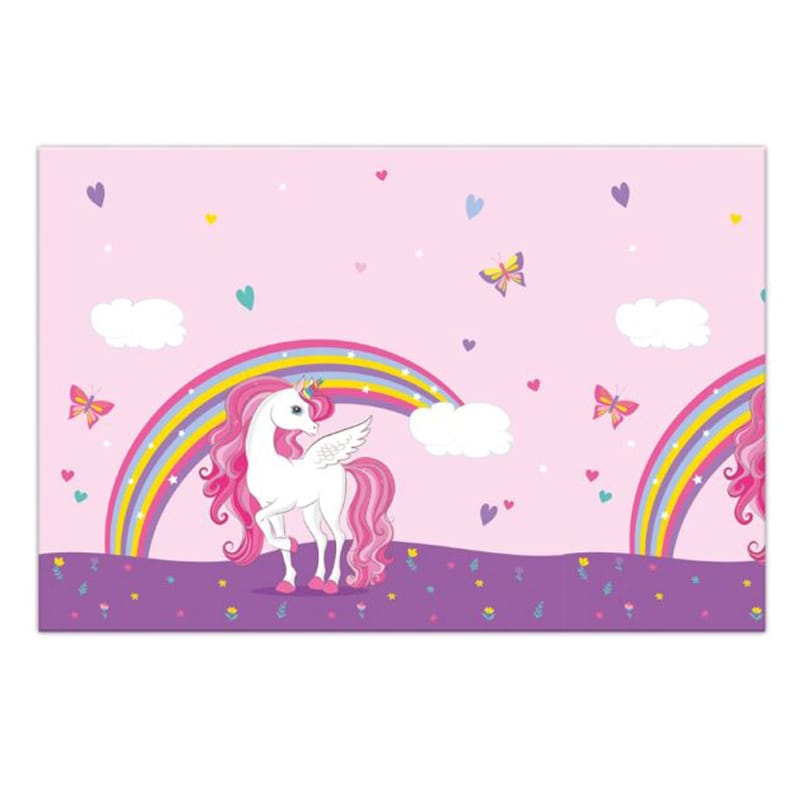 Unicorn Rainbow - Bordsduk 120 x 180 cm