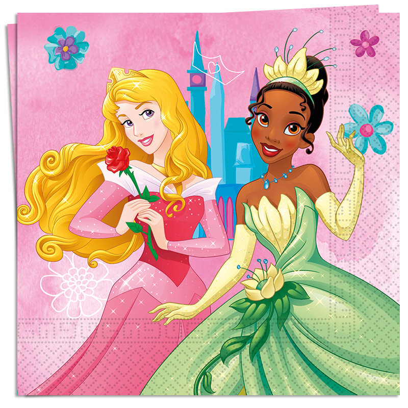 Disney Prinsessor - Servetter 20-pack