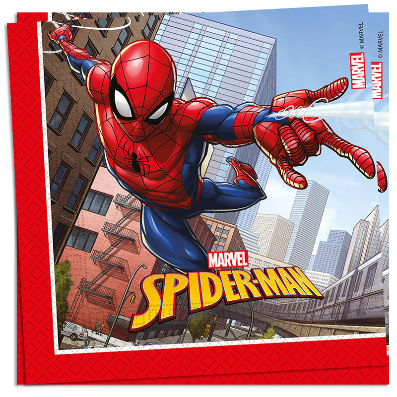 Spider-Man, Servetter 20-pack