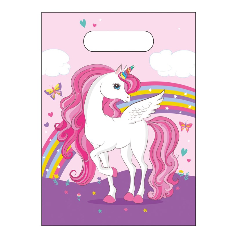 Unicorn Rainbow - Kalaspåsar 6-pack