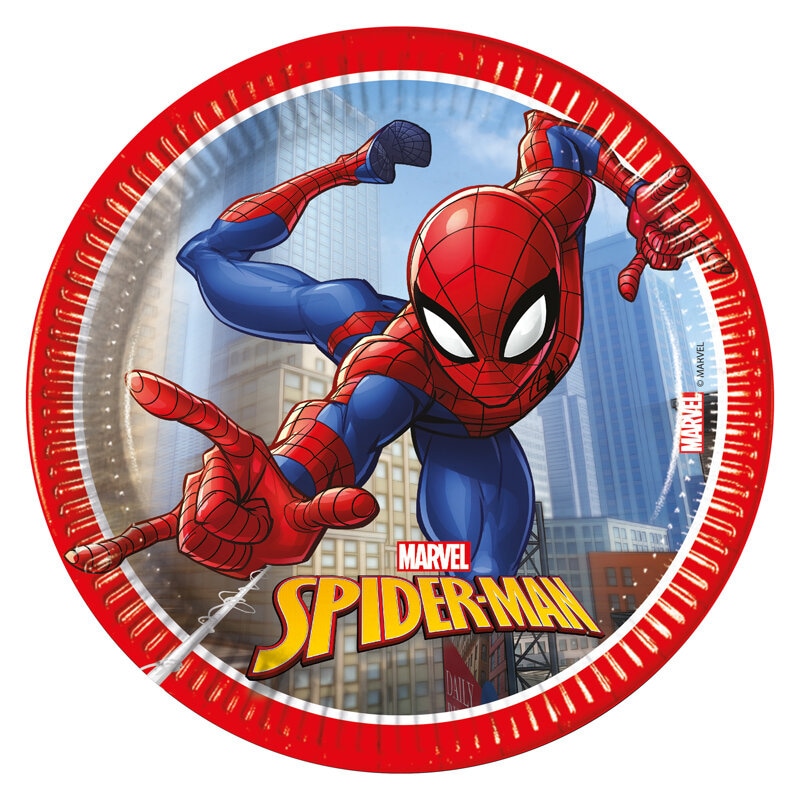 Spiderman - Assietter 8-pack