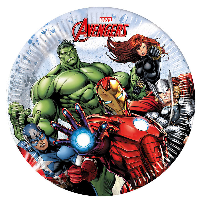 Avengers - Assietter 8-pack