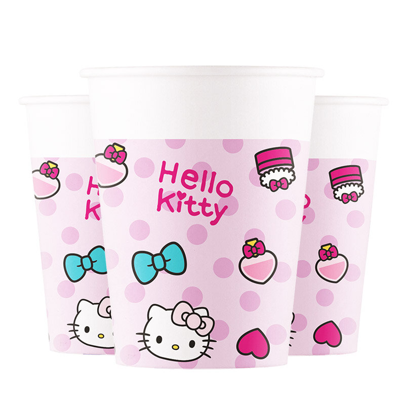 Hello Kitty - Pappmuggar 8-pack