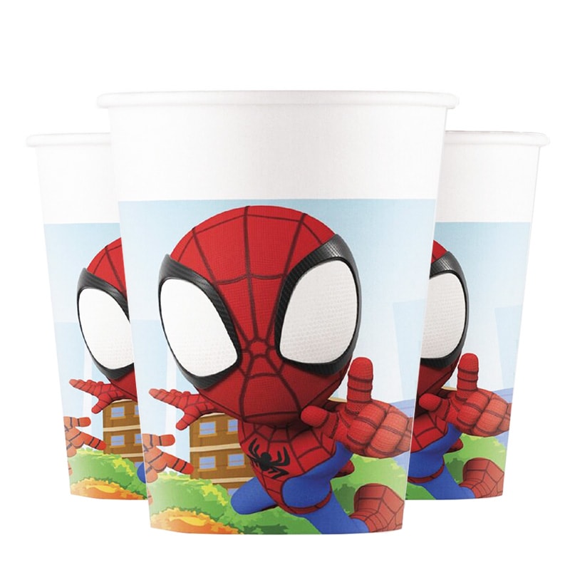 Spidey And His Amazing Friends - Pappmuggar 8-pack