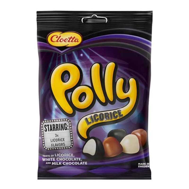 Polly Lakrits 100 gram (BF 2023-09-02)