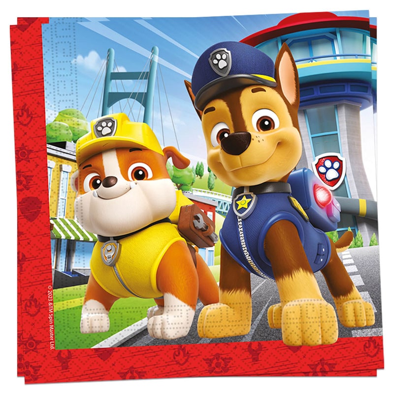 Paw Patrol Rescue Heroes - Servetter 20-pack