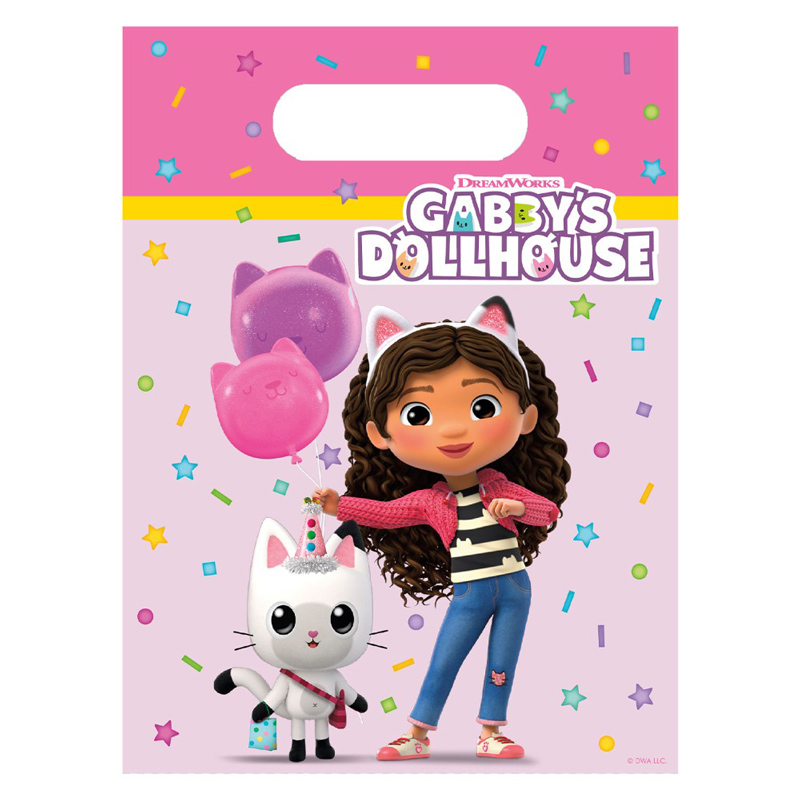 Gabby's Dollhouse - Kalaspåsar 6-pack