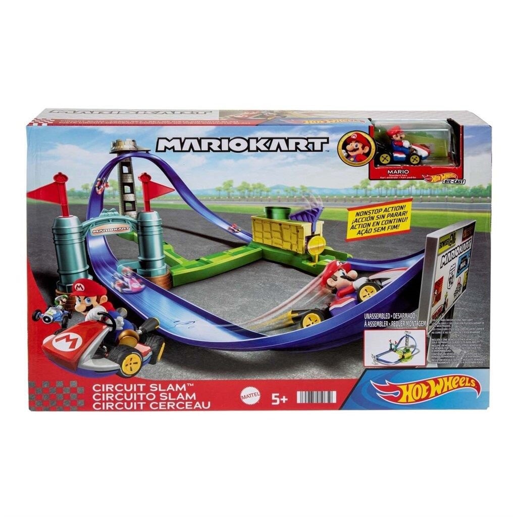 Super Mario - Hot Wheels Track Set Circuit Slam