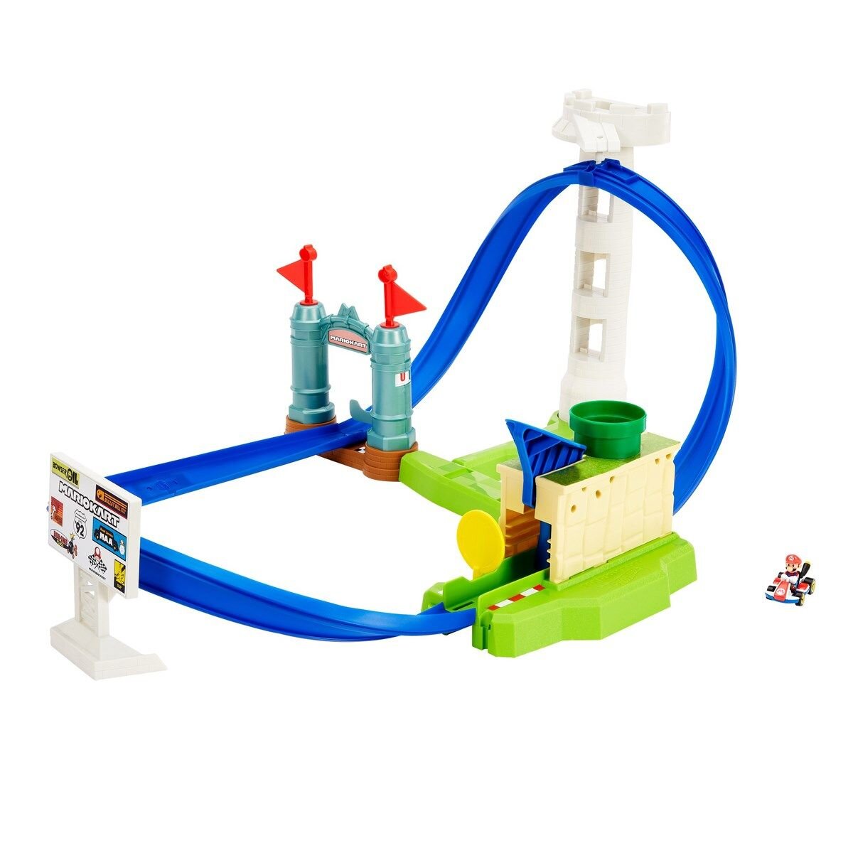 Super Mario - Hot Wheels Track Set Circuit Slam