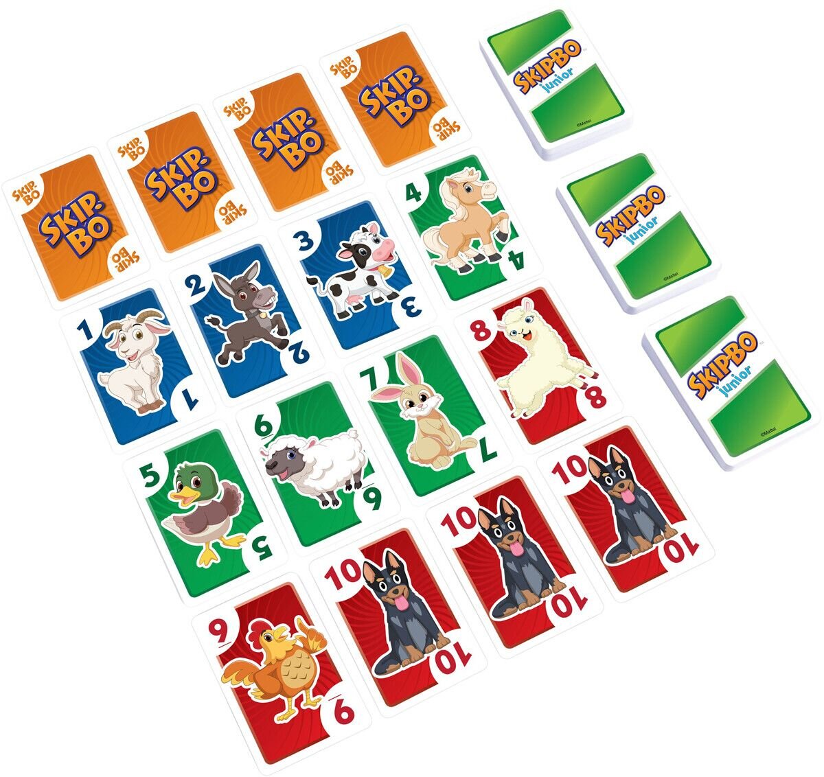 Skip-Bo Junior Kortspel