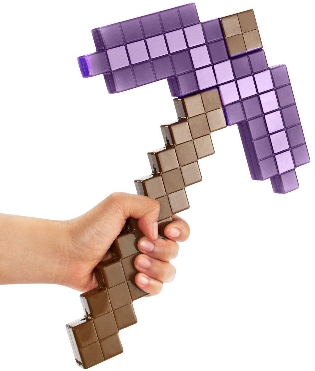 Minecraft - Enchanted Pickaxe Plastic Replica 34 cm
