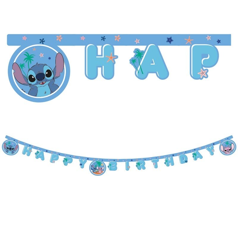 Lilo & Stitch - Girlang Happy Birthday