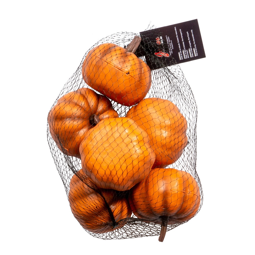 Dekorationspumpor i plast 6-pack