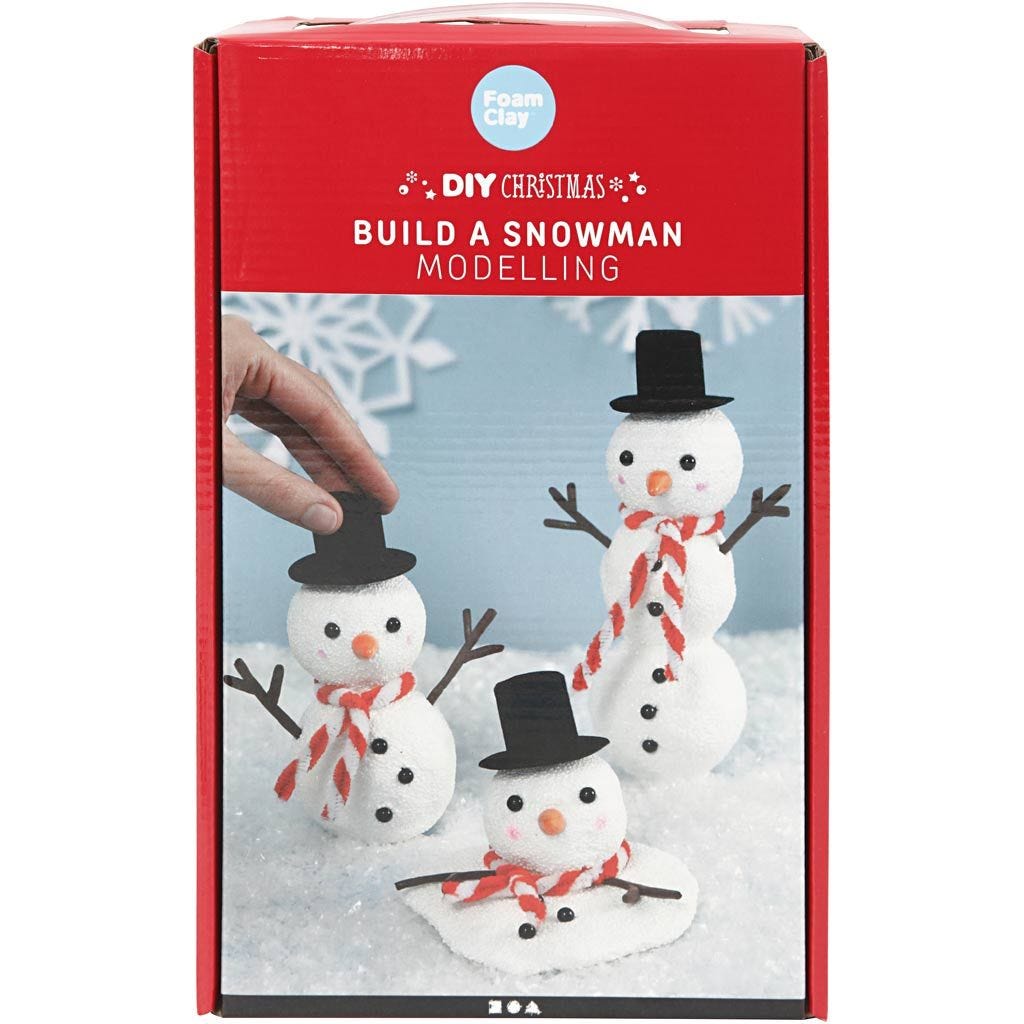 DIY Pysselkit - Bygga snögubbar