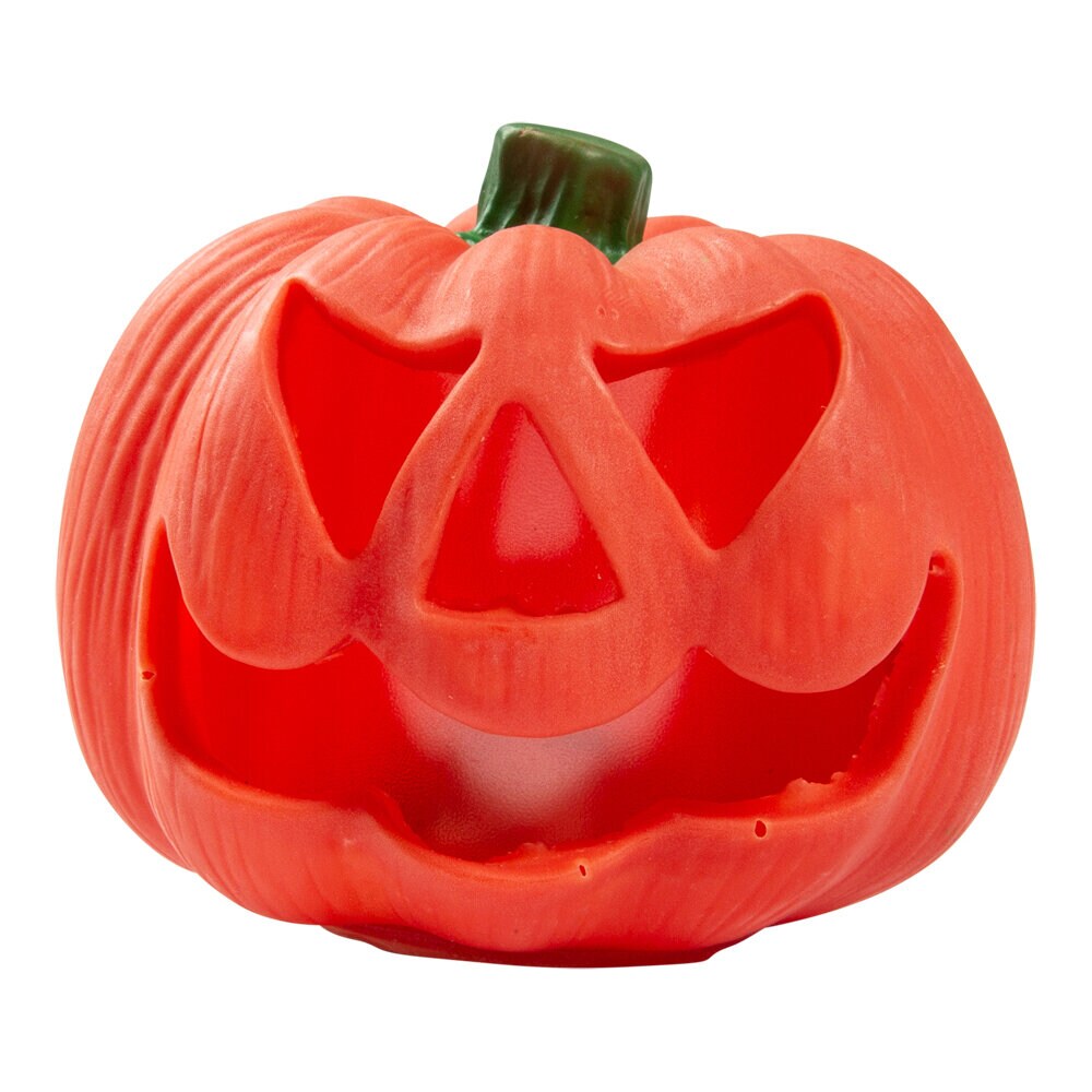 Lysande Halloweenpumpa med färgskiftande ljus