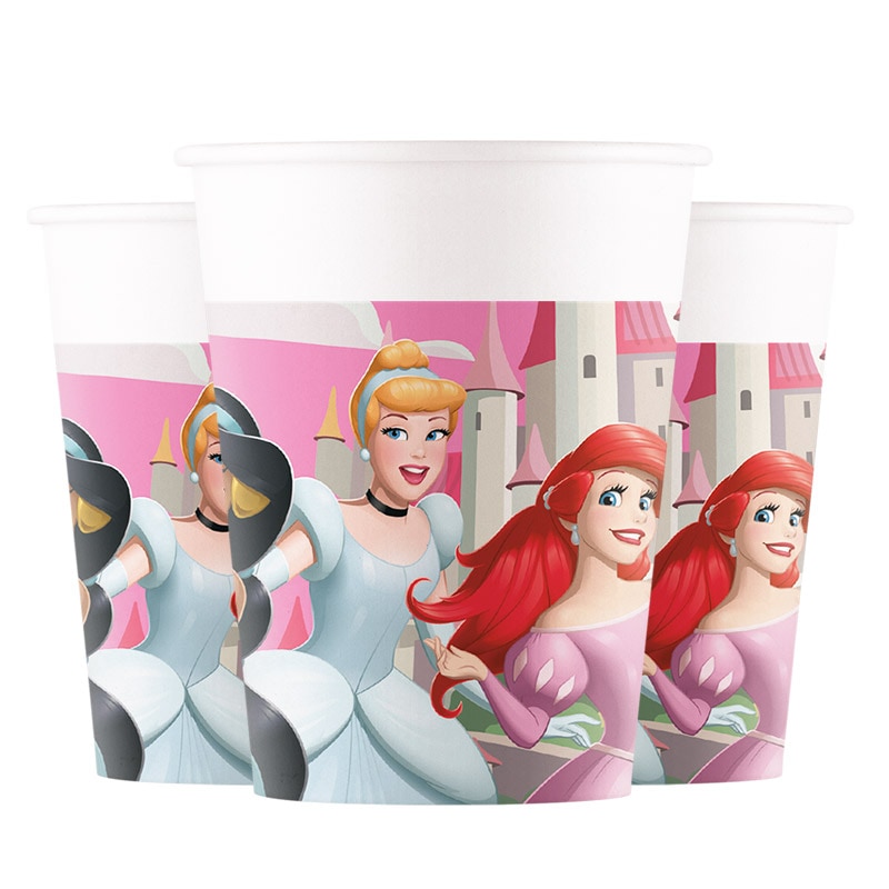 Disney Prinsessor - Pappmuggar 8-pack