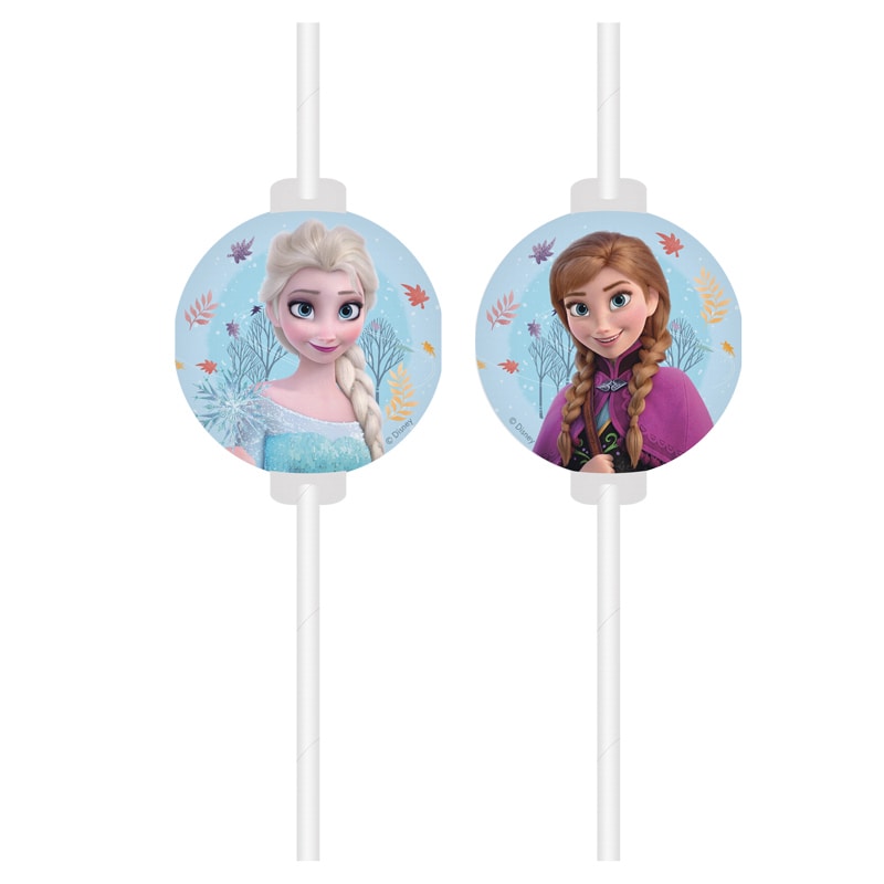 Disney Frost - Pappsugrör 4-pack