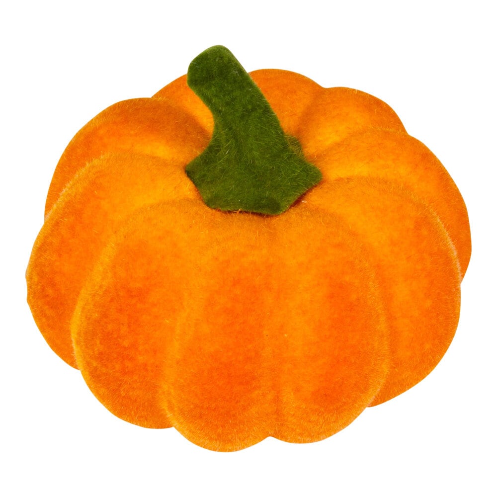 Dekorationspumpor med sammetslen yta 3-pack