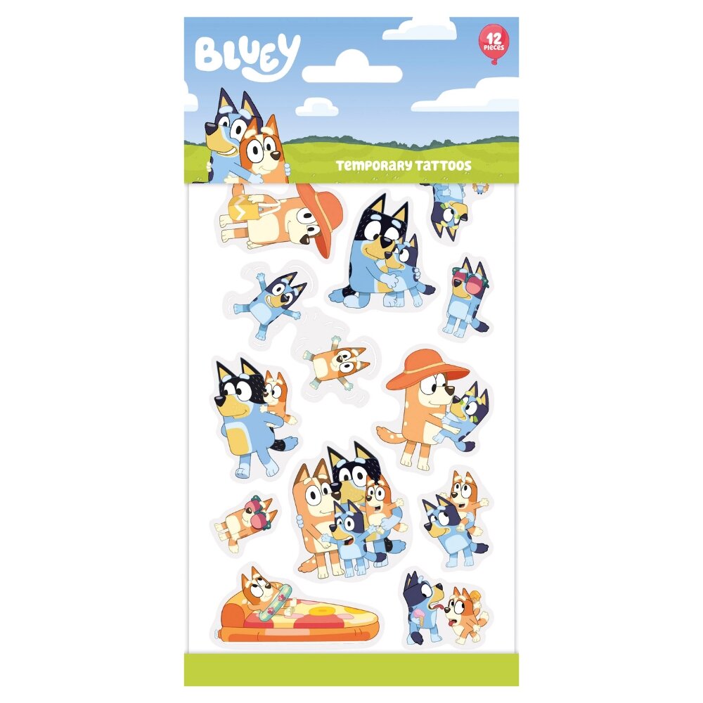 Tatueringar - Bluey 12-pack