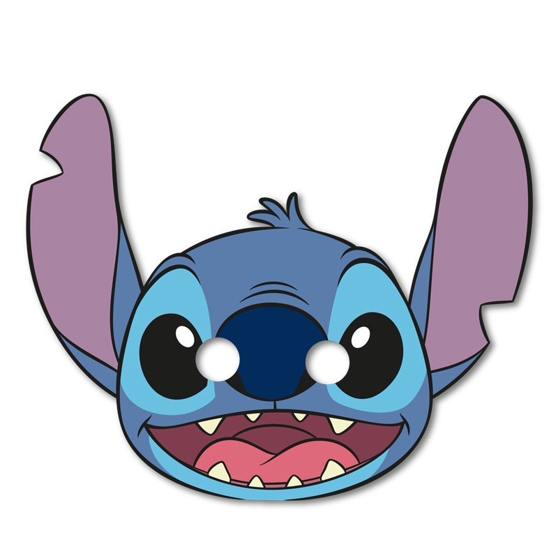 Lilo & Stitch - Ansiktsmasker av papp 6-pack