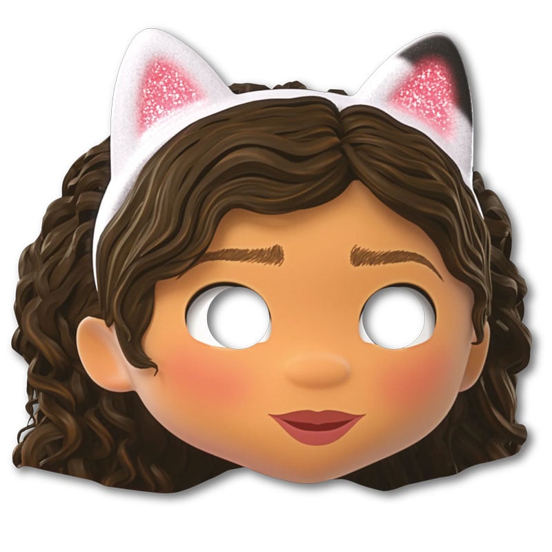 Gabby's Dollhouse - Ansiktsmasker av papp 6-pack
