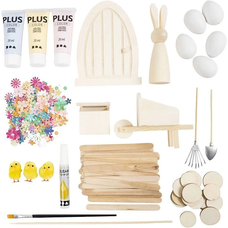 DIY Pysselkit – Påskharens magiska dörr
