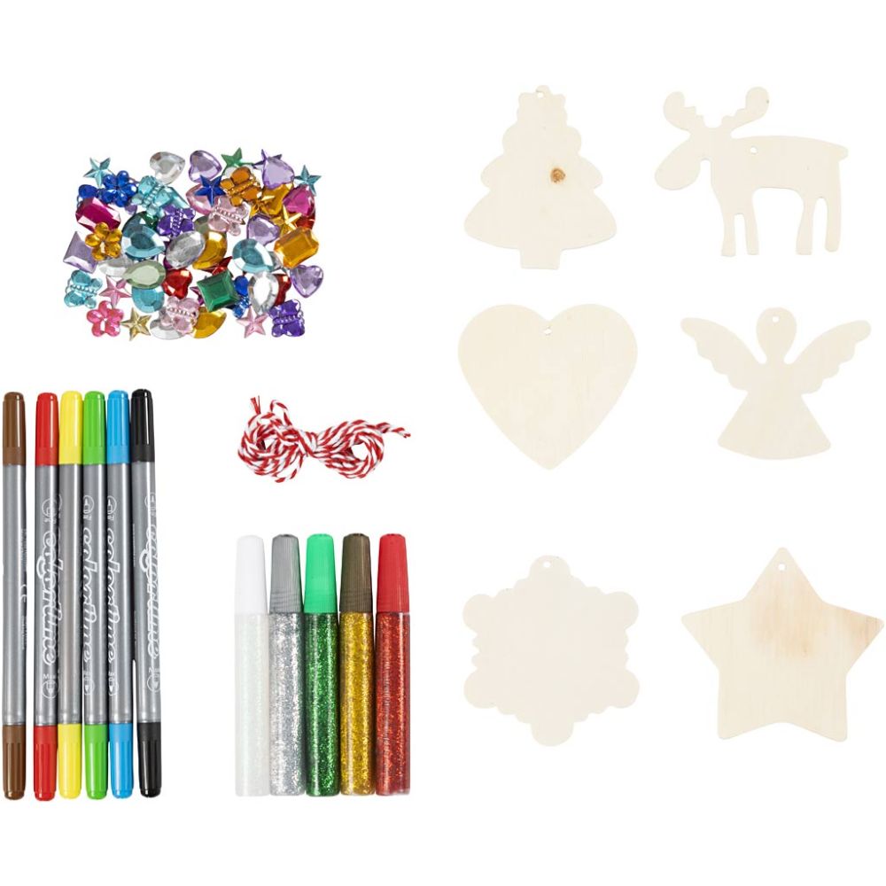 Julpyssel Hängande Juldekorationer