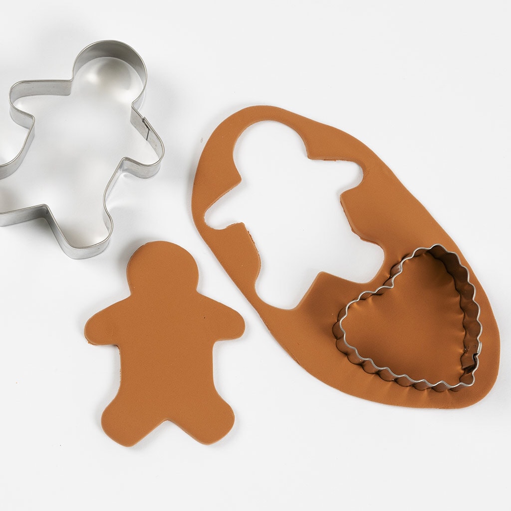 Julpyssel Modellera Hjärtan & Pepparkaksgubbar