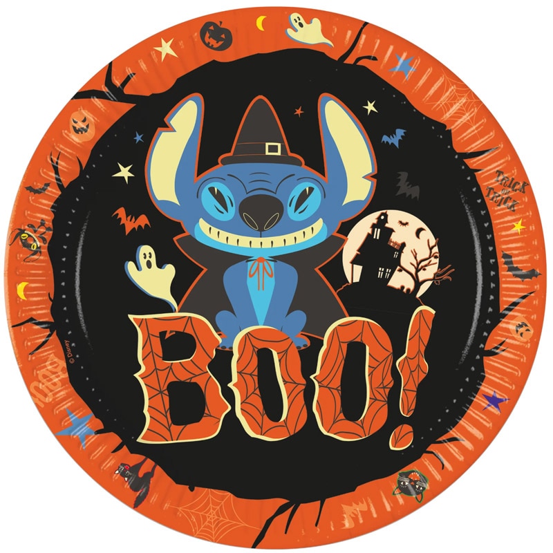 Lilo & Stitch Halloween - Tallrikar 8-pack