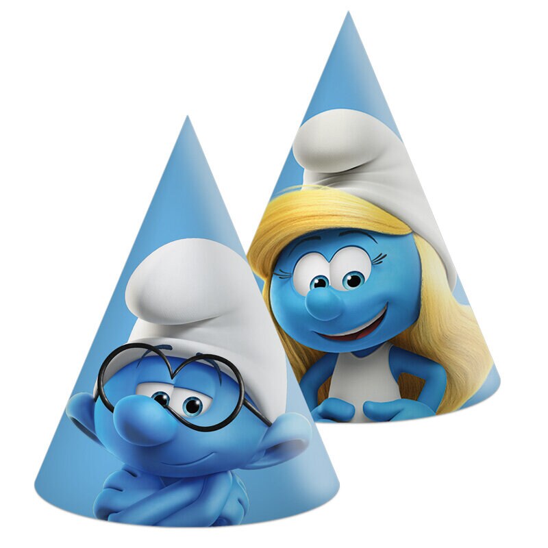 Smurfarna Kalashattar 6-pack