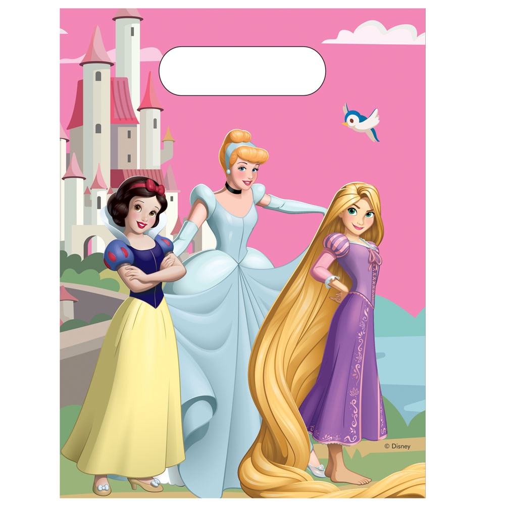 Disney Prinsessor Kalaspåsar 6-pack
