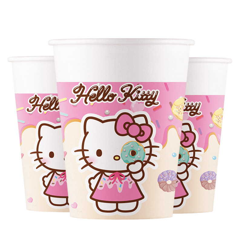 Hello Kitty & Kuromi - Pappmuggar 8-pack