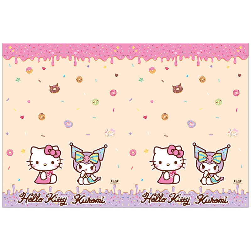 Hello Kitty & Kuromi - Bordsduk 120 x 180 cm