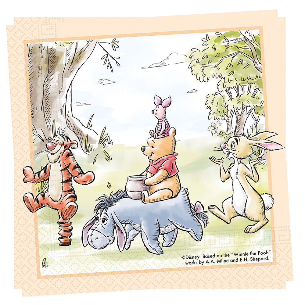 Nalle Puh Servetter 20-pack