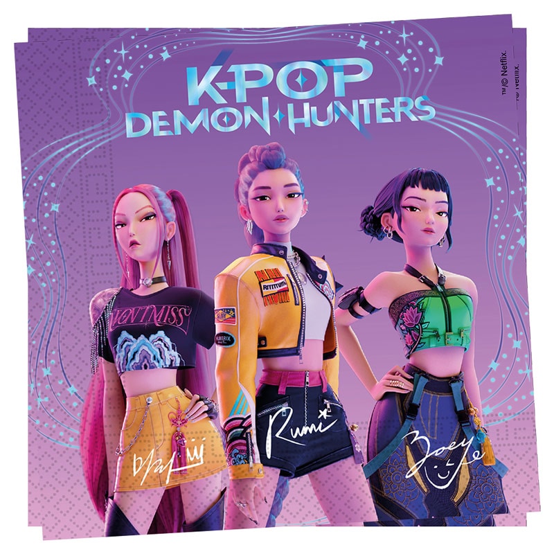 K-Pop Demon Hunters servetter 20-pack