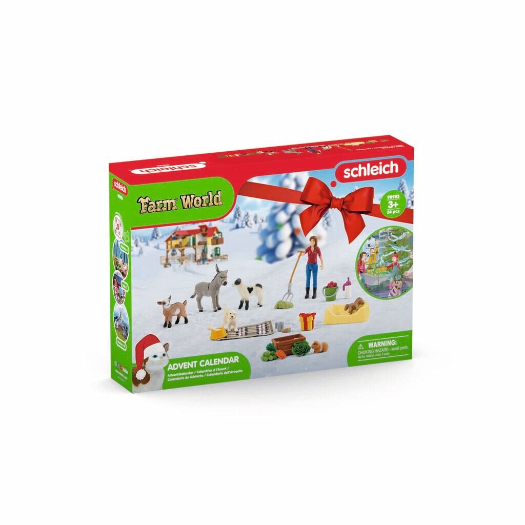 Schleich Adventskalender - Bondgårdsdjur