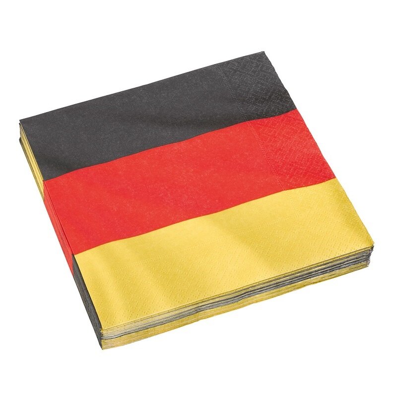 Tyska Flaggan - Servetter 20-pack