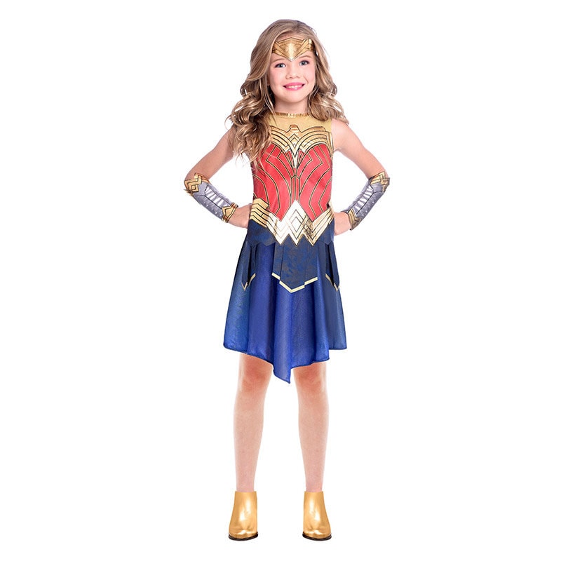 Wonder Woman Maskeraddräkt Barn 6-8 år