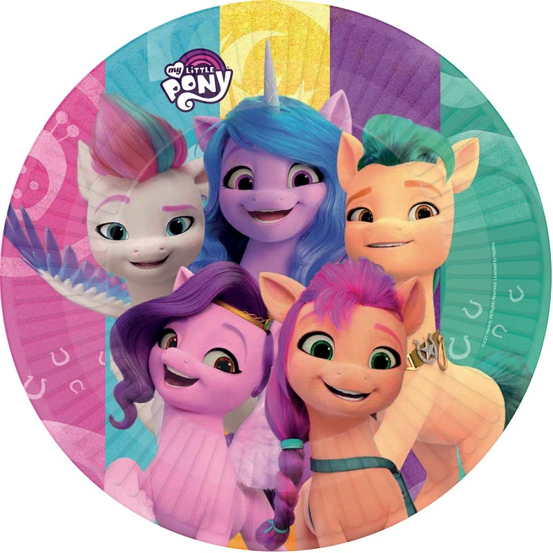 My Little Pony - Tallrikar 8-pack